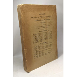 La métaphysique - livres II et III - traduction et commentaire par...
