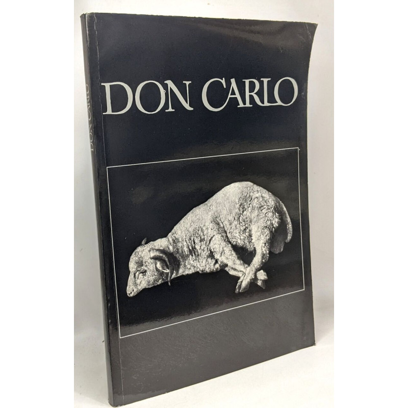 Don Carlo - nationale Opera / Opéra national 13 novembre 1983 -...