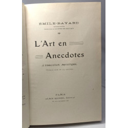 L'Art en anecdotes (l'éducation artistique) - 153 gravures