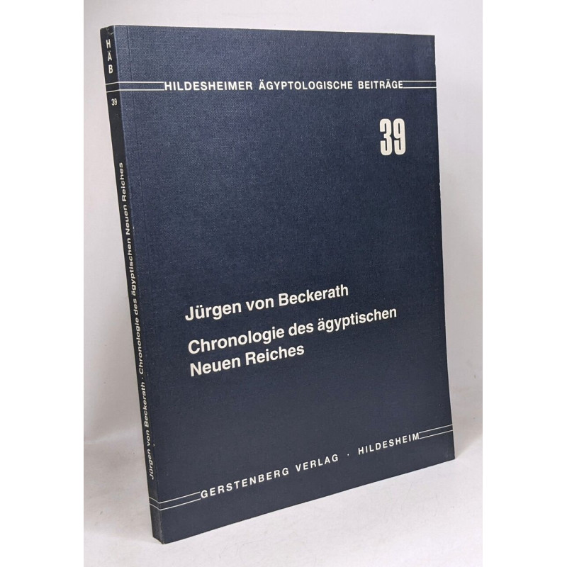 Chronologie des ägyptischen Neuen Reiches (Hildesheimer...