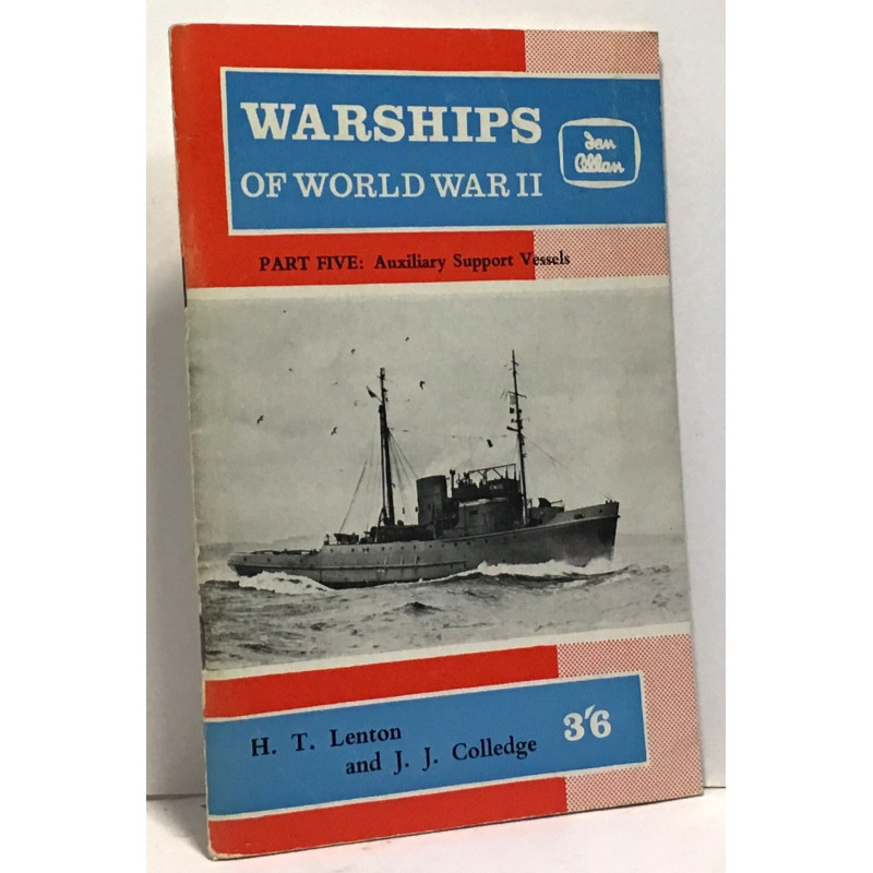 Warships of world war II - part five: auxiliary support vessels