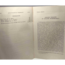 Revue française de psychanalyse 3 TOME XXXIX Mai-Juin 1975 - revue...