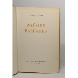 Poésies ballades