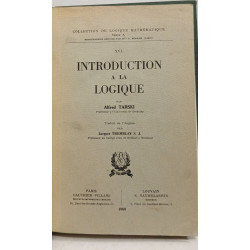 introduction à la logique / coll. de logique mathématique XVI
