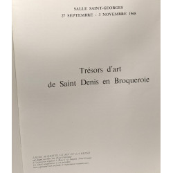 Trésors d'art de Saint Denis en Broqueroie - Expostion salle...
