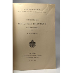Commentaires sur l'Atlas Historique d'Aldexandrie - publications...