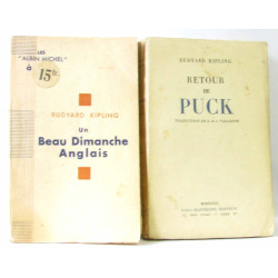 6 romans d'éditions anciennes: Retour de Puck + Sa majesté le roi...
