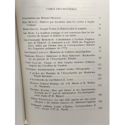 Recherches sur Diderot et sur l'Encyclopédie...