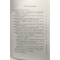 Recherches sur Diderot et sur l'Encyclopédie...
