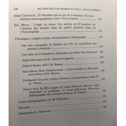 Recherches sur Diderot et sur l'Encyclopédie...