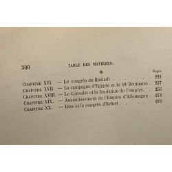 Essai sur l'histoire moderne de 1740 à 1860 - TOME UN à CINQ