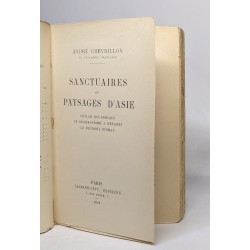 Sanctuaires et paysages d'Asie