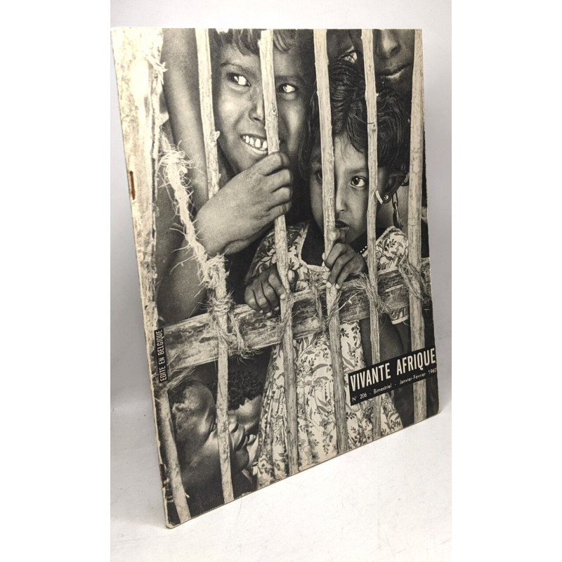 Vivante Afrique. n. 206 - Bimestriel - Janvier-Février 1960