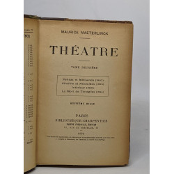Théâtre - tomes I II et III