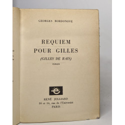 Requiem pour gilles (Gilles de Rais)