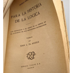Problemas de la logica (1947) + Para la historia de la logica...