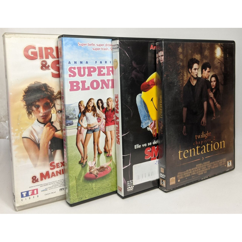 4 Teenage movies: Twilight Tentation chapitre 2 + Smiley Face +...
