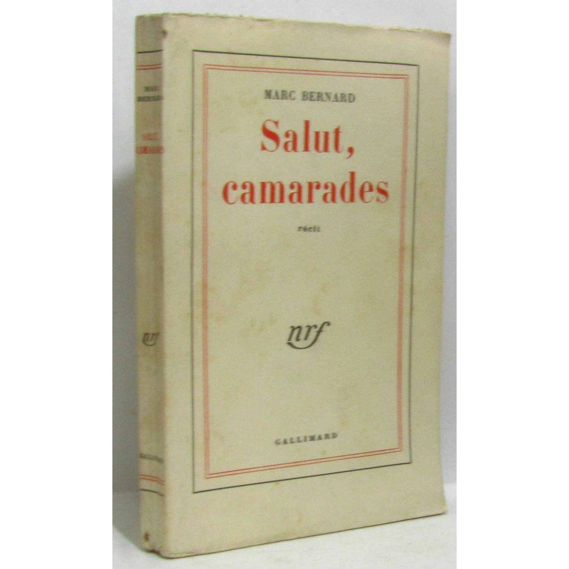 Salut camardes - récit