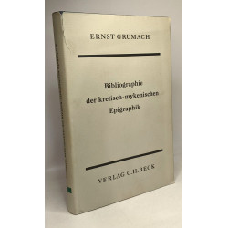 Bibliographie der kretish-mykenischen epigraphik - kommission für...