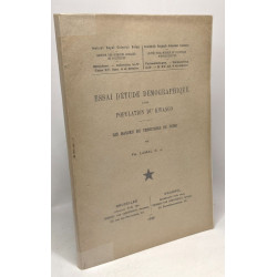 Essai d'étude démographique d'une population du Kwango - Les...