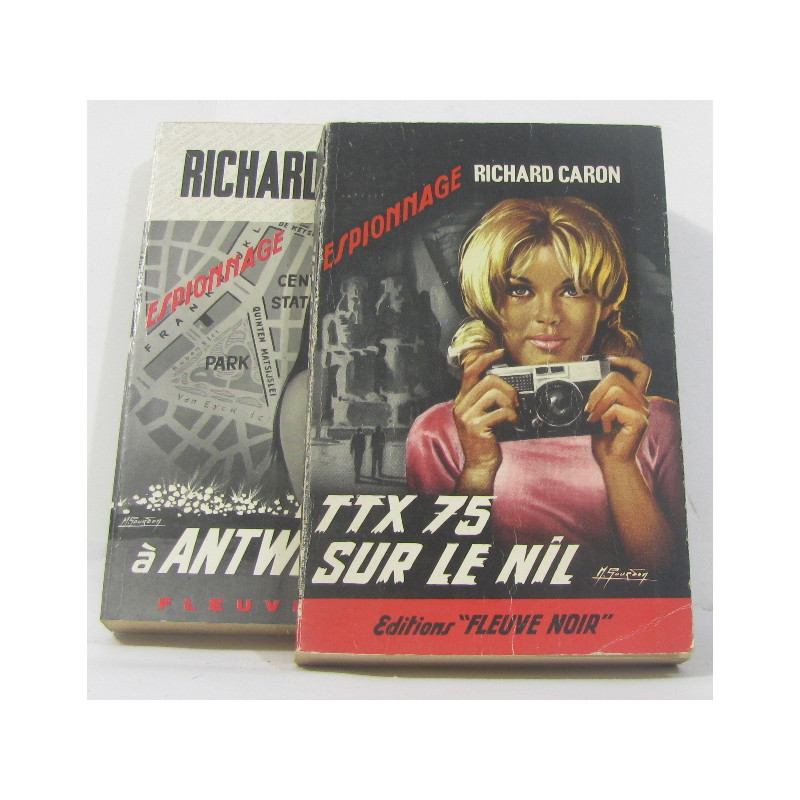 Ttx 75 sur le nil - ttx-75 à antwerpen (lot de 2 livres)