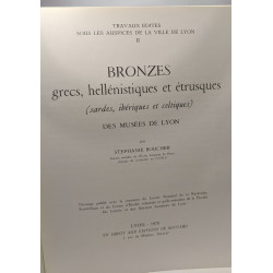 Bronzes grecs hellénistiques et étrusques (sardes ibériques et...