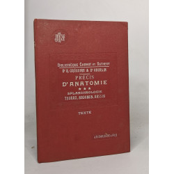 Précis d'anatomie - splanchnologie - thorax - abdomen - bassin