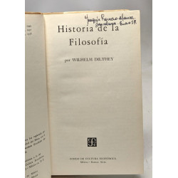 Historia de la filosofía