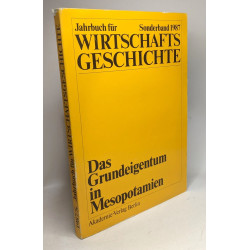 Jahrbuch für wirtschafts geshcichte - das Grundeigentum in...