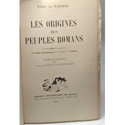 Les origines des peuples romans