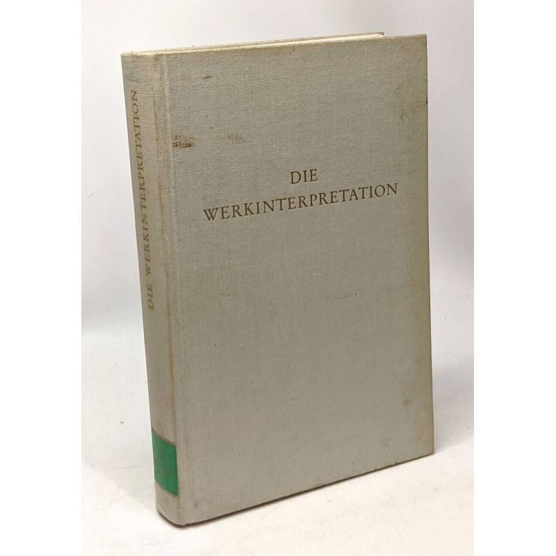 Die werkinterpretation