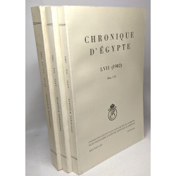 Chronique d'égypte - Fondation Egyptologique Reine Elisabeth -...