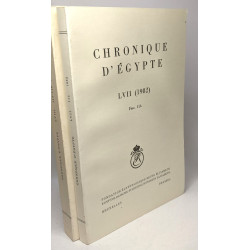Chronique d'égypte - Fondation Egyptologique Reine Elisabeth -...