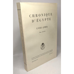 Chronique d'égypte - Fondation Egyptologique Reine Elisabeth -...