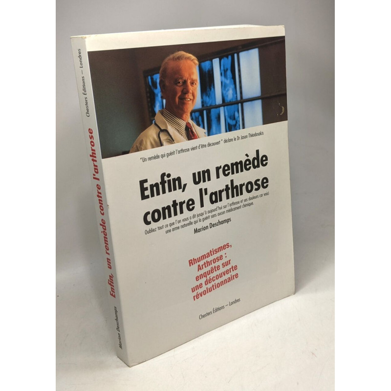 Enfin un remède contre l'arthrose