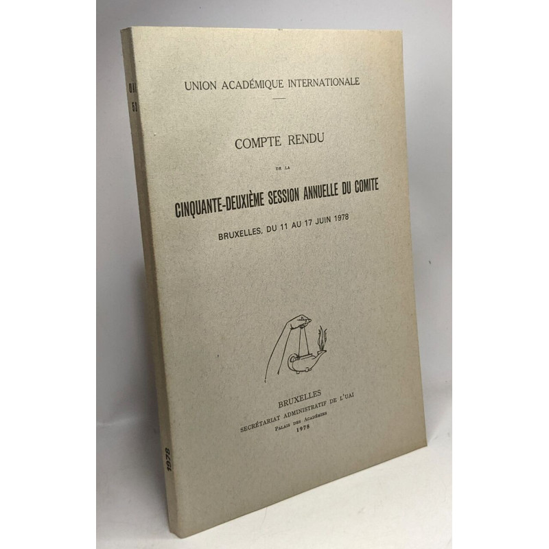Compte rendu de la cinquante-deuxième sessionn annuelle du comité...