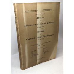Annuaire de documentation coloniale comparée / Yearbook of...