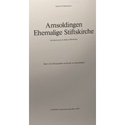 Amsoldingen. Ehemalige Stiftskirche Bänd 2