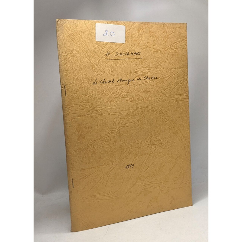 Le cheval étrusque de Clavier (Liège) - EXTRAIT pp. 237 - 259