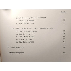 Die dimension der kommunication in der werbesprache - mémoire...