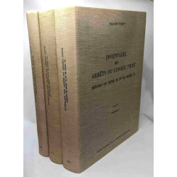Inventaire des arrêts du conseil privé (règnes de Henri III et de...