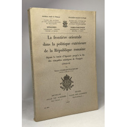 La frontière orientale dans la politique extérieure de la...