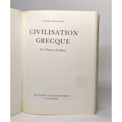 Civilisation grecque - de l'italie au parthénon
