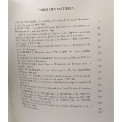 Mémoires de la société d'histoire de Comines-Warneton et de la...