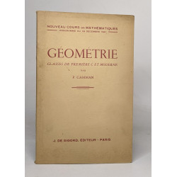 Géométrie classes de première C et moderne