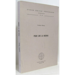 Pour lire la mishna - studium biblicum franciscanum analecta n. 21