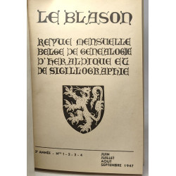 LE BLASON - Revue mensuelle belge de généalogie d'héraldique et de...