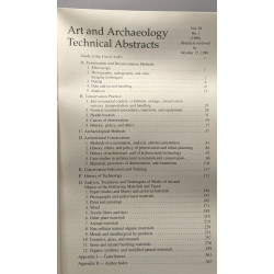Art and Archaeology Technical Abstracts - Volume 26 Number 1 +...