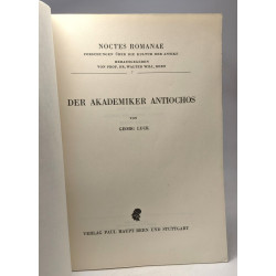 Der akademiker antiochos - noctes romanae 7