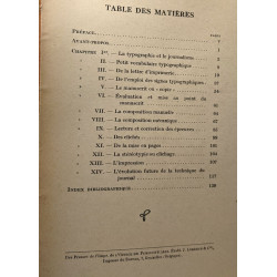 La technique du journal - Bréviaire typographique à l'usage des...